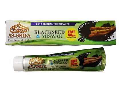 Зубная паста Blackseed and Miswak, 175 г