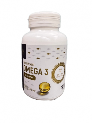 Рыбий жир OMEGA 3 в капсулах, 310 мг